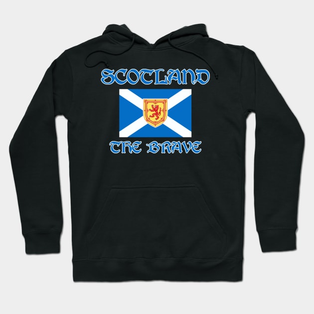 Scotland the brave Hoodie by BigTime